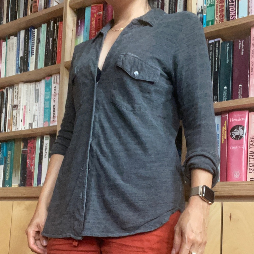 James Peres jersey button down